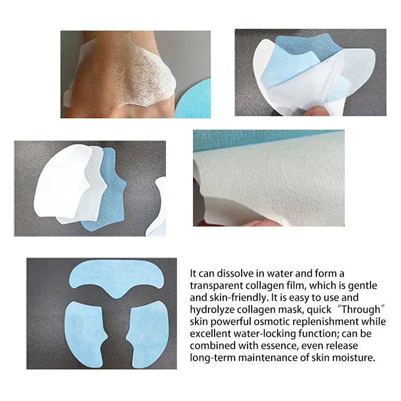 Hydrolyzed Collagen Face Mask Serum - Glide Goods LLC