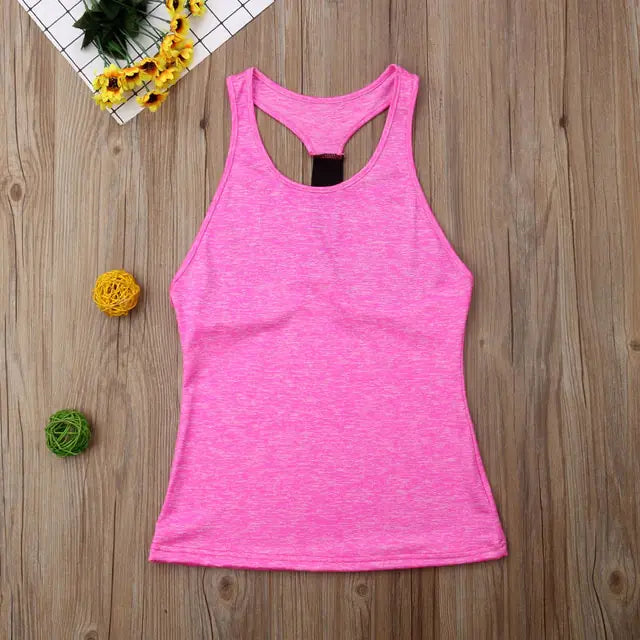 Casual Sleeveless Women Yoga Shirts - Glide Goods LLC