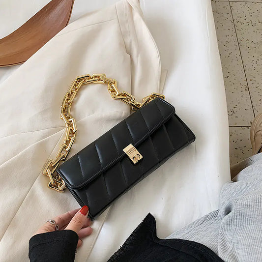 Versatile Chain Shoulder Bag - Glide Goods LLC