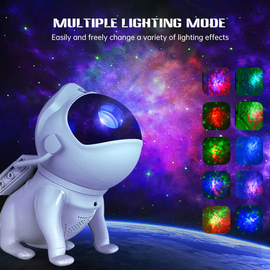 Space Dog Galaxy Star Nebula Projector - Glide Goods LLC