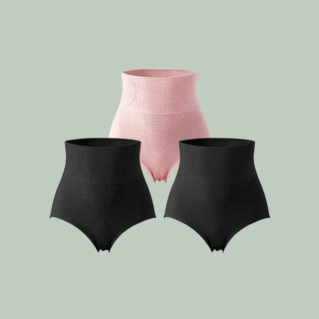 Kit w/ 3 ComfortPlus Modeling Panties Lift Butt and Lower Belly - Glide Goods LLC