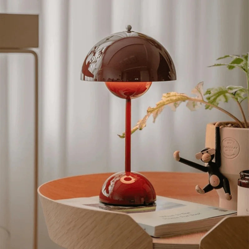 Flowerpot VP9 - Rechargeable Mushroom Table Lamp - Glide Goods LLC