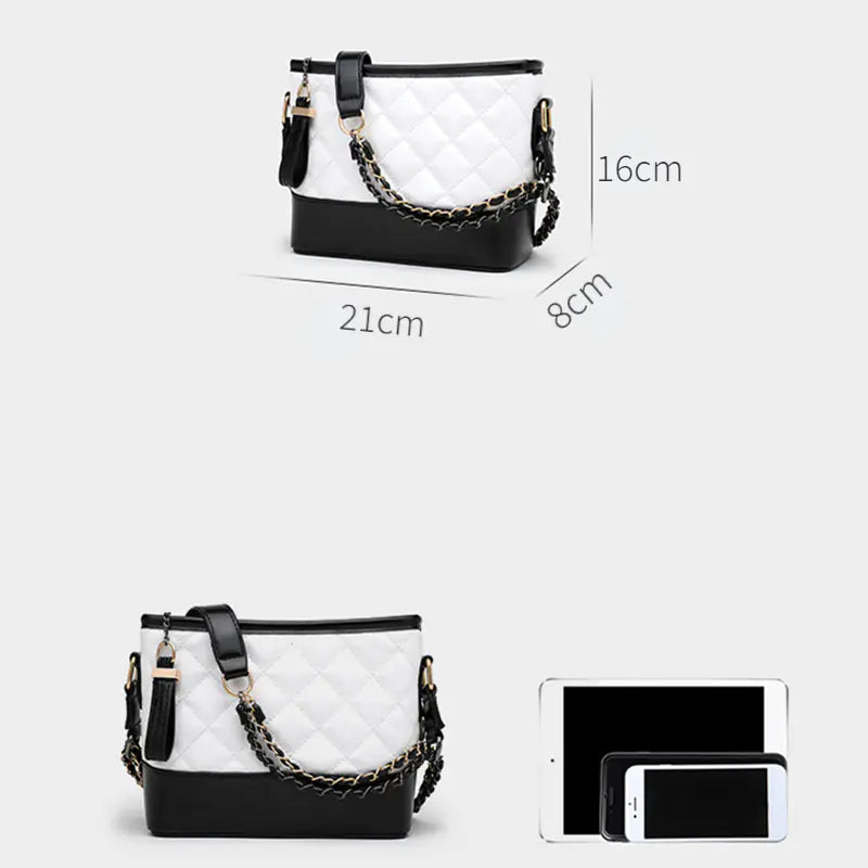 Luxury Designer Women's Crossbody Tote Handbag - Glide Goods LLC