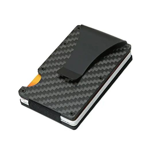 Carbon Fiber Slim Wallet for Men and Women - Glide Goods LLC