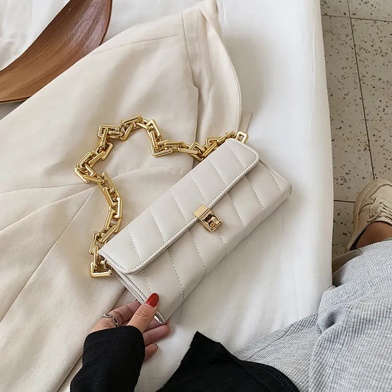 Versatile Chain Shoulder Bag - Glide Goods LLC