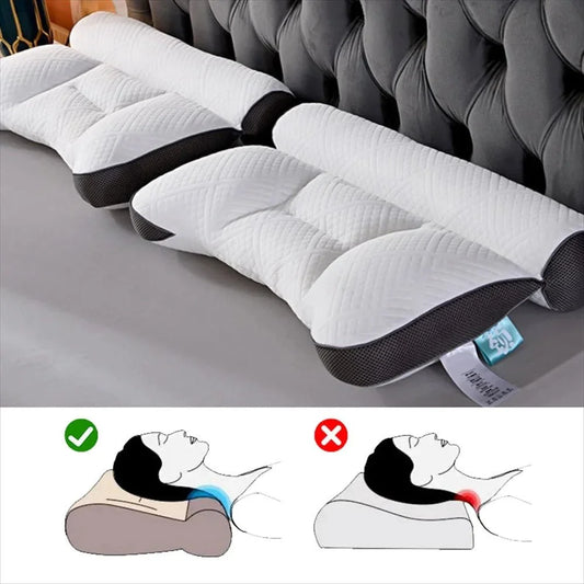 Ergonomic Orthopedic Pillow - Glide Goods LLC