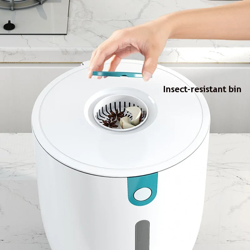 Insect and Moisture Proof Cylinder Grain Sealed Storage Box - Glide Goods LLC