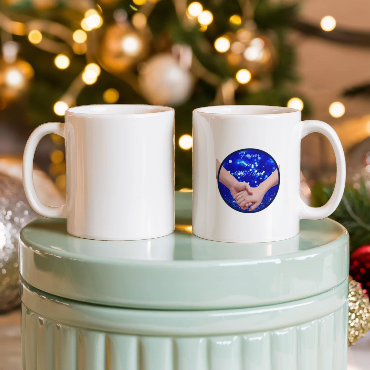 White Ceramic Mug - Glide Goods LLC