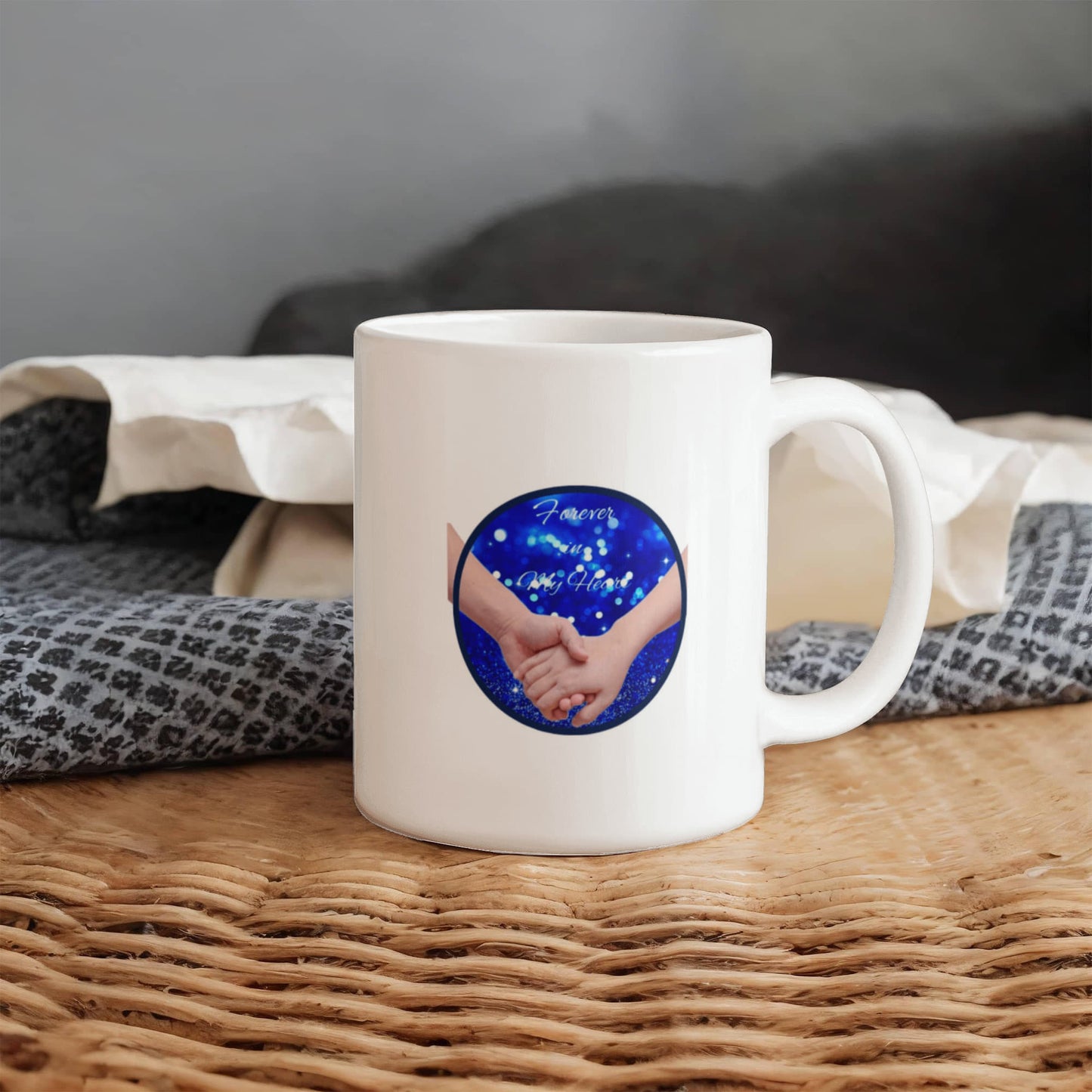 White Ceramic Mug - Glide Goods LLC