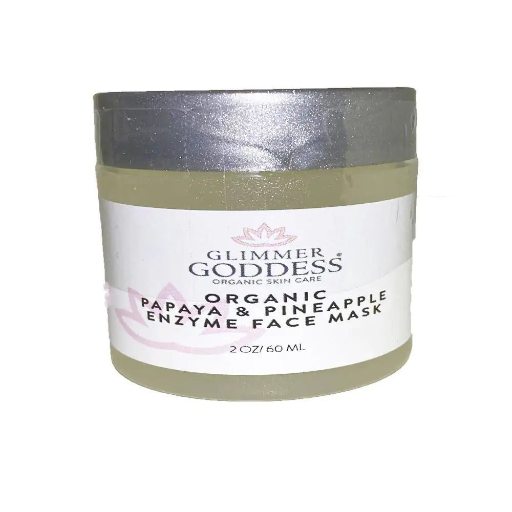 Organic Papaya and Pineapple Enzyme Face Mask - Glide Goods LLC