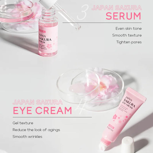 Japan Sakura Skin Care Set - Glide Goods LLC