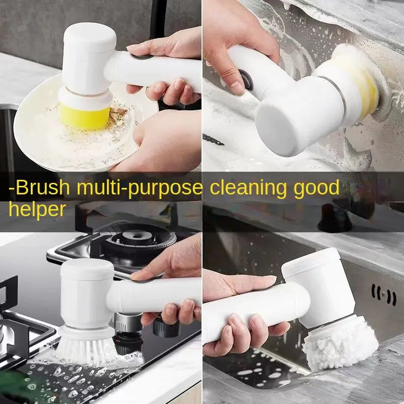 Electric Cleaning Brush For Kitchen - Glide Goods LLC