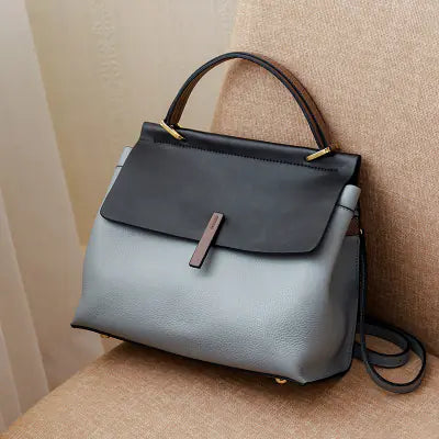 Genuine Leather Women's Handbag and Crossbody Tote - Glide Goods LLC