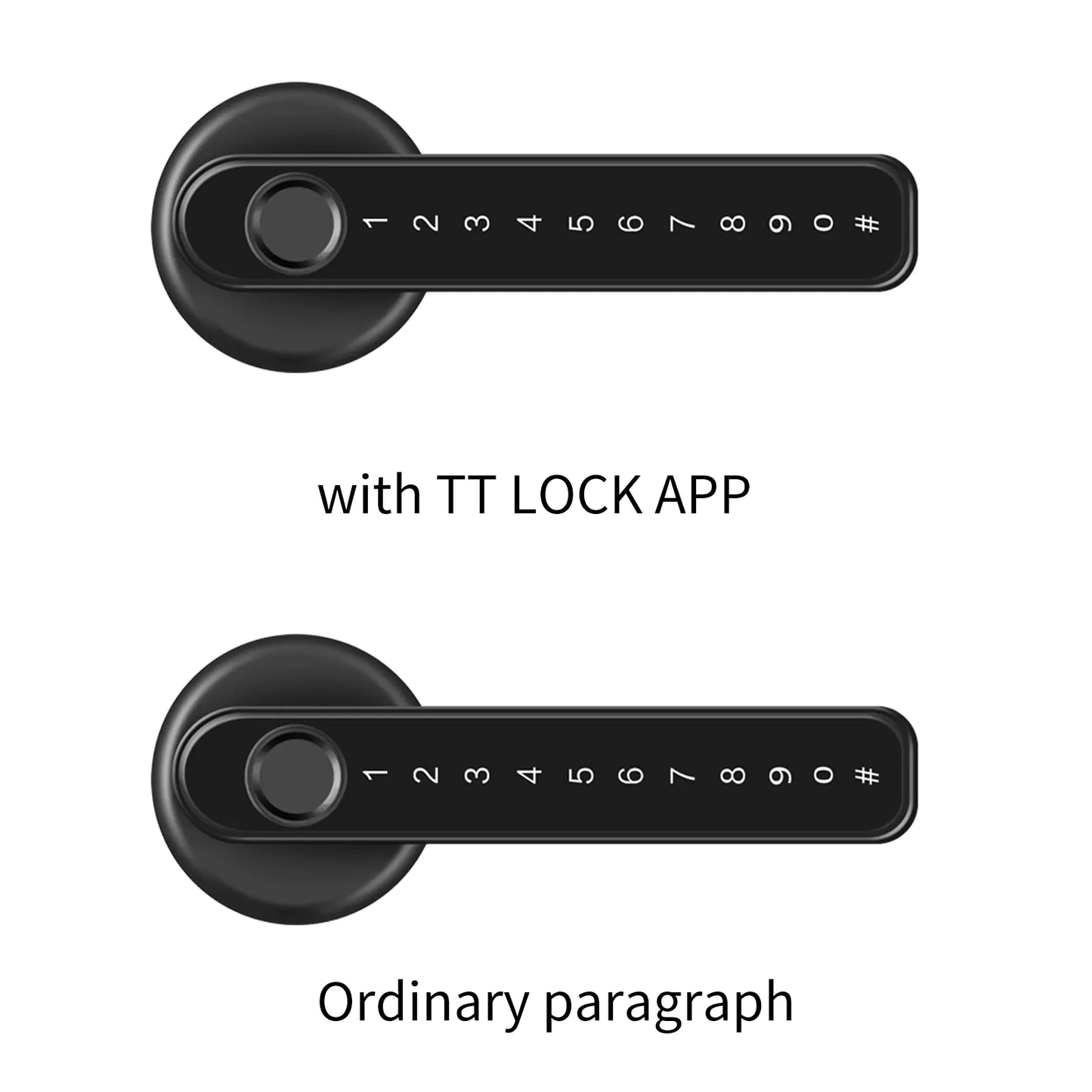 Smart Fingerprint Door Lock - Glide Goods LLC