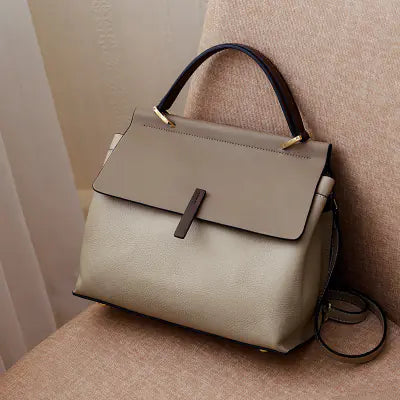 Genuine Leather Women's Handbag and Crossbody Tote - Glide Goods LLC