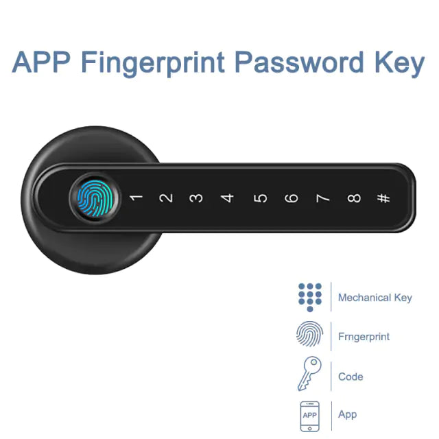 Smart Fingerprint Door Lock - Glide Goods LLC