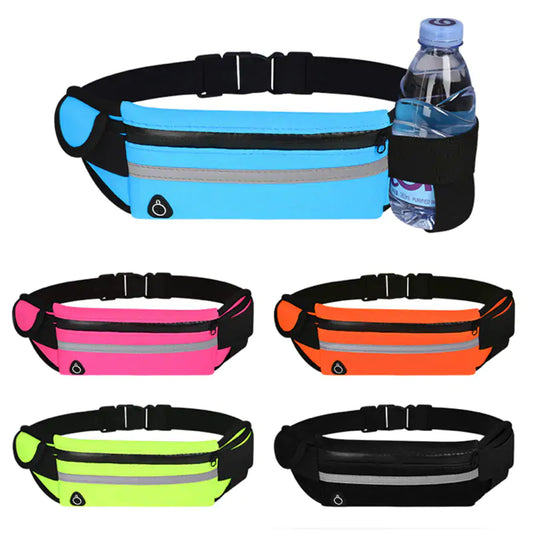 Sporty Waist Belt Bag - Glide Goods LLC