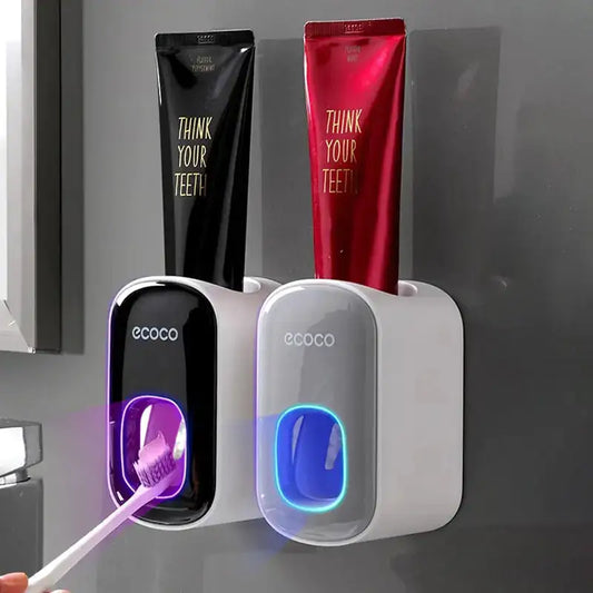 Wall Mount Automatic Toothpaste Dispenser - Glide Goods LLC
