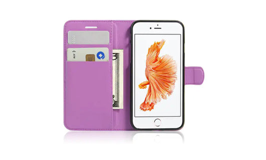 iPhone Solid Case with Wallet And Stand - Glide Goods LLC
