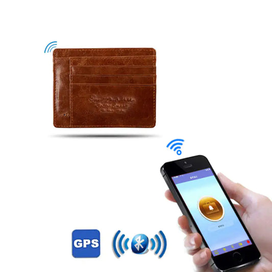 Anti-Theft and Anti-Lost Bluetooth Enabled Wallet - Glide Goods LLC