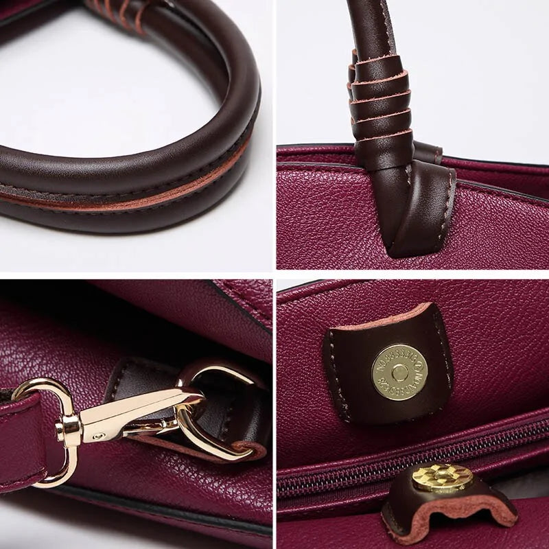 Women Genuine Leather Hand Bags - Glide Goods LLC