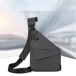 "Stealthy Travel Crossbody Bag: Anti-Theft, Multi-Functional, and Anti-Splash!"