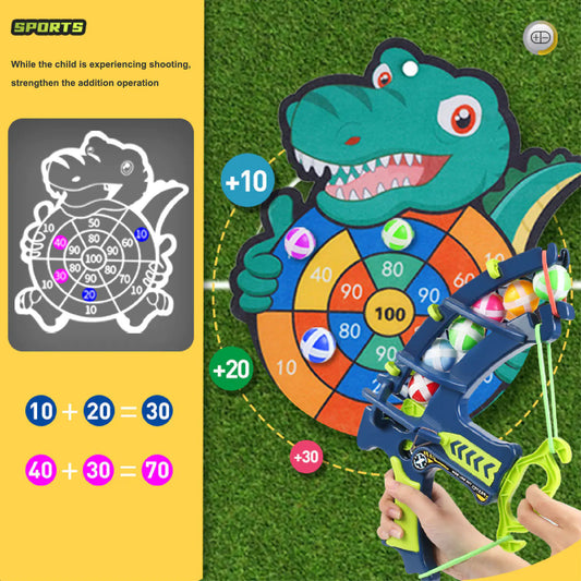 Slingshot Target Sticky Ball Dartboard - Glide Goods LLC
