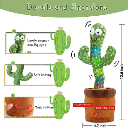 Dancing and Talikng Cactus Toy - Glide Goods LLC