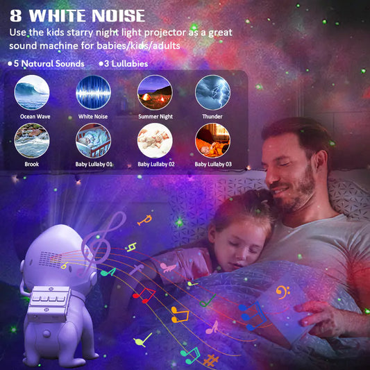 Space Dog Galaxy Star Nebula Projector - Glide Goods LLC