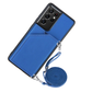 Leather Case with Strap for Samsung Phones