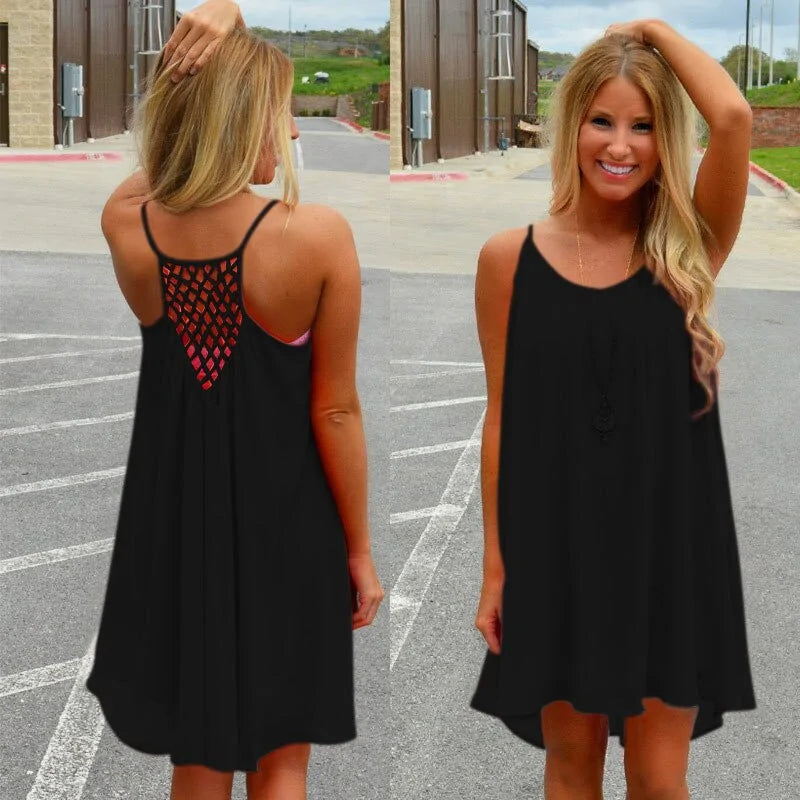 Beach Chiffon Dress - Glide Goods LLC