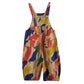 Trendy Women's High Waist Wide Leg Denim Jumpsuit - Glide Goods LLC