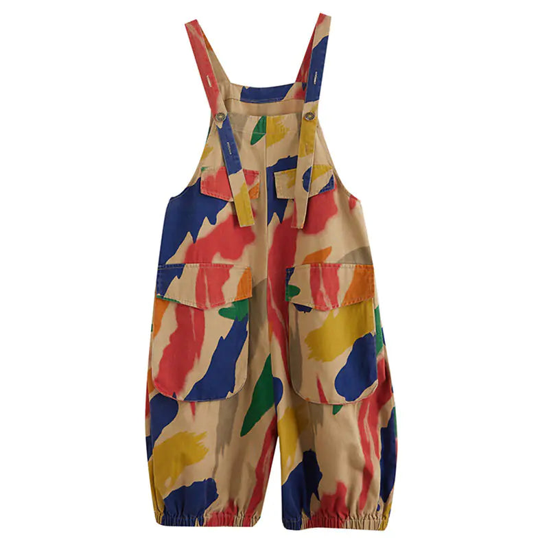 Trendy Women's High Waist Wide Leg Denim Jumpsuit - Glide Goods LLC