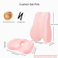 Memory Foam Seat Cushion - Glide Goods LLC