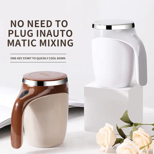 Rechargeable Automatic Stirring Coffee Cup - Glide Goods LLC
