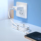Magnetic USB Cable Charger for Mobile Phones: Fast Charge, Micro USB & Type C - Glide Goods LLC