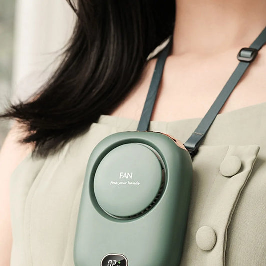 Mini Portable Bladeless Neck Fan - Glide Goods LLC
