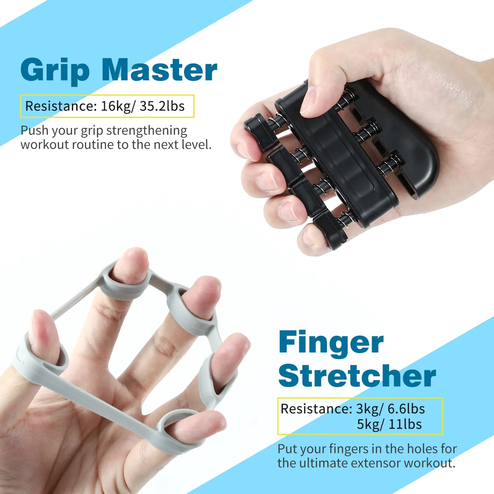 Hand Grip Strength Trainer - Glide Goods LLC