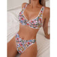 Back Knotted Beach Wear Bathing Suit - Glide Goods LLC