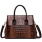 Bags fuax Leather Embossed Crocodile pattern - Glide Goods LLC