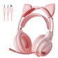 RGB Light Gamer Headset Cat Ear Gaming Headphones - Glide Goods LLC
