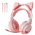 RGB Light Gamer Headset Cat Ear Gaming Headphones - Glide Goods LLC