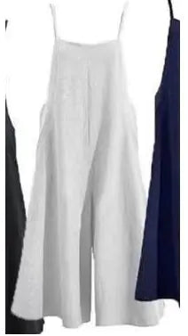 2023 Summer Women’s Casual Loose Wide Leg Jumpsuit