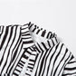 Kendra Striped Two Piece Skirt Set - Glide Goods LLC