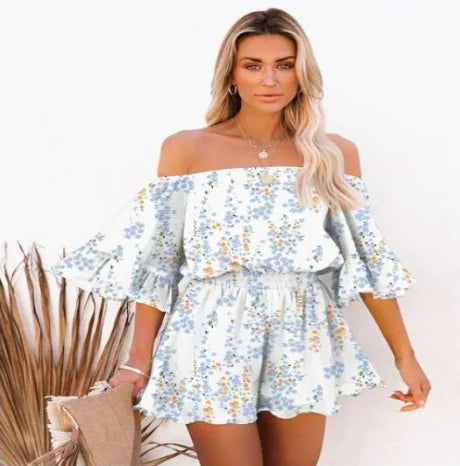 WOLFF Sexy Off-Shoulder Jumpsuit (One Piece)