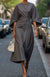 Juliette™ Elegant Belted Dress with Timeless Style - Glide Goods LLC