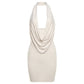 Sexy Backless Halter Sheath Dress - Glide Goods LLC