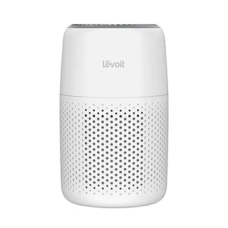 LEVOIT Air Purifiers for Bedroom Home, 3-In-1 Filter Cleaner with Fragrance Sponge for Sleep, Smoke, Allergies, Pet Dander, Odor, Dust, Office, Desktop, Portable, HEPA at Speed Ⅰ, Core Mini-P, White