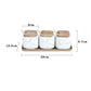 Marble Pattern Ceramic Kitchen Seasoning Tank Set - Glide Goods LLC