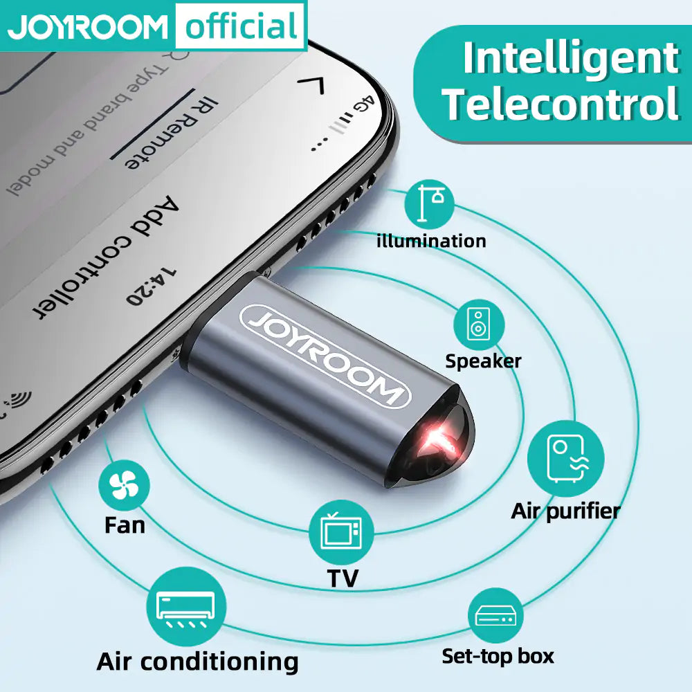 Wireless IR Remote Adapter for iPhone & USB-C Devices - Glide Goods LLC